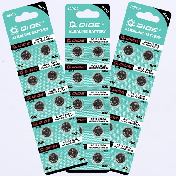 Blister Card AG10 Button Cell